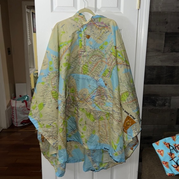 Other - New York Subway Map Poncho One Size